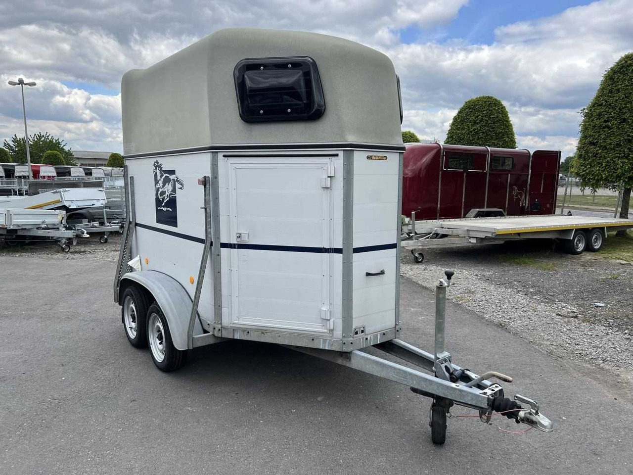 Zirgu piekabe BOECKMANN Duo AP Pferdetransporter Viehanhänger: foto 1