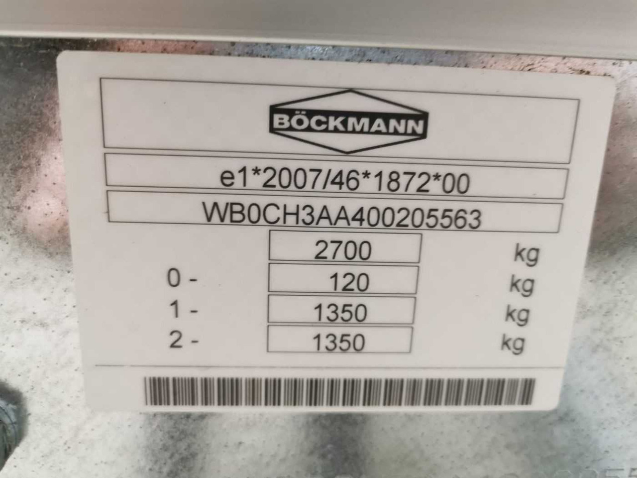 Jaunā Auto piekabe BOECKMANN HL-AL 3718/35 Eco XXL Hochlader: foto 25