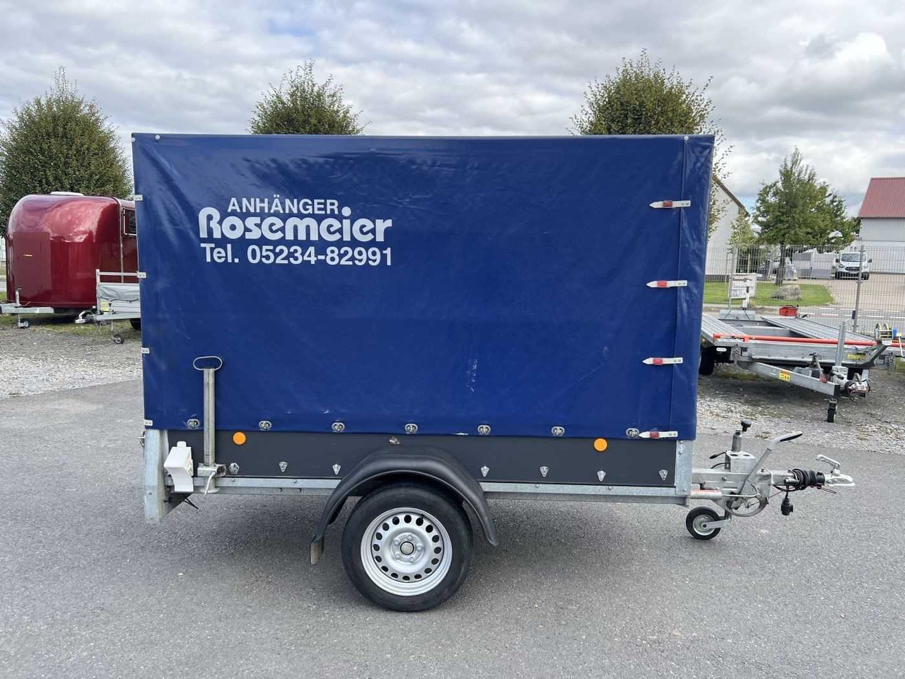 BOECKMANN HNB 1025 Plane Kastenanhänger gebremst - Auto piekabe: foto 2 BOECKMANN HNB 1025 Plane Kastenanhänger gebremst - Auto piekabe: foto 2