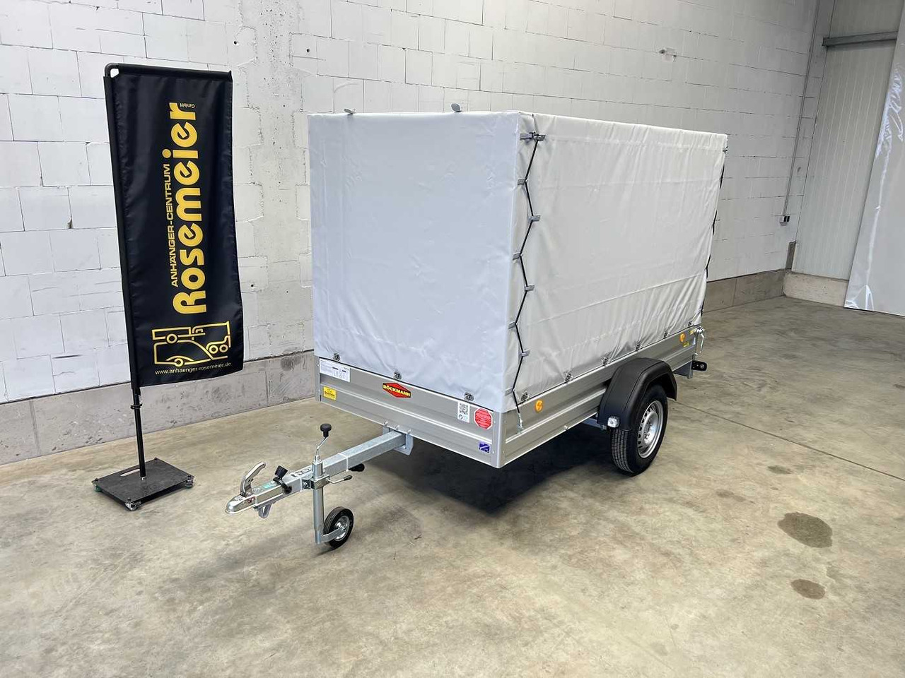 Jaunā Auto piekabe BOECKMANN TL-AL 2513/75 Plane Kastenanhänger ungebremst: foto 16