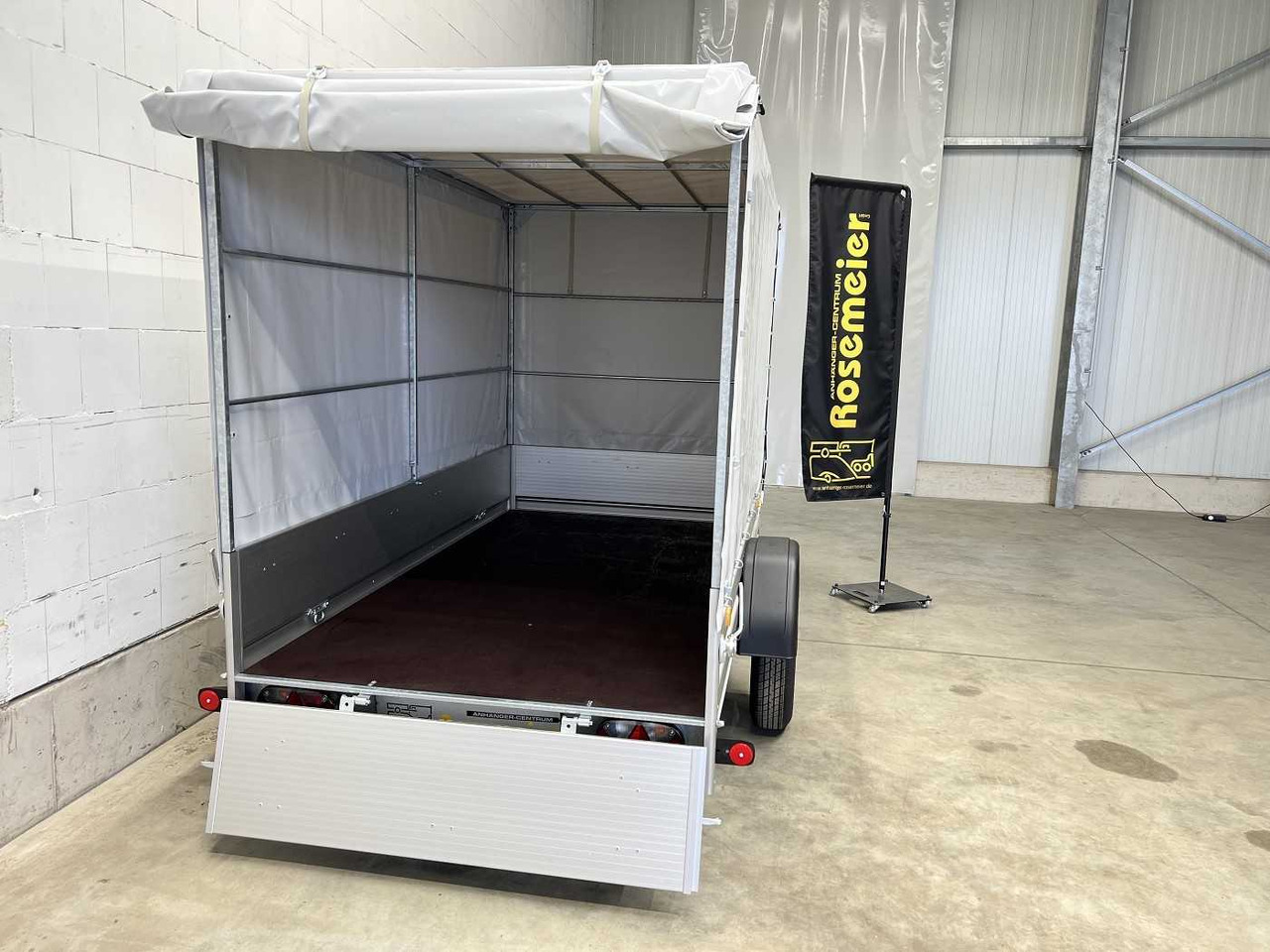 Jaunā Auto piekabe BOECKMANN TL-AL 2513/75 Plane Kastenanhänger ungebremst: foto 7