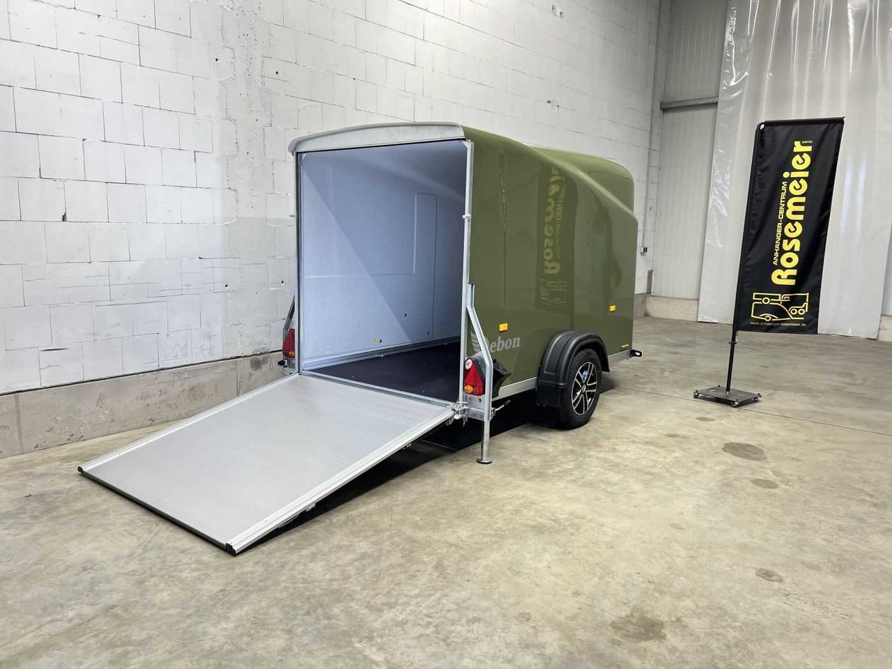 CHEVAL LIBERTE Cargo 1300.02 Alu-Felgen Kofferanhänger - Piekabe slēgtā virsbūve: foto 2 CHEVAL LIBERTE Cargo 1300.02 Alu-Felgen Kofferanhänger - Piekabe slēgtā virsbūve: foto 2