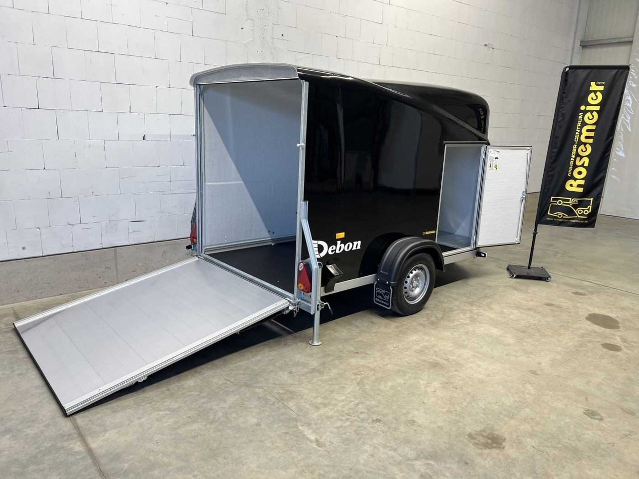CHEVAL LIBERTE DEBON Cargo 1300.02+Tür Kofferanhänger - Piekabe slēgtā virsbūve: foto 2 CHEVAL LIBERTE DEBON Cargo 1300.02+Tür Kofferanhänger - Piekabe slēgtā virsbūve: foto 2