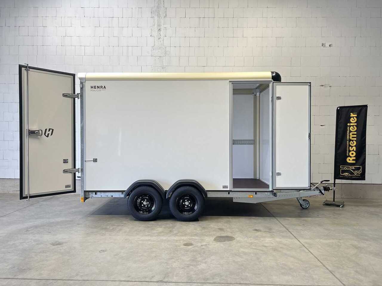 HENRA Box Trailer Kofferanhänger - Piekabe slēgtā virsbūve: foto 2 HENRA Box Trailer Kofferanhänger - Piekabe slēgtā virsbūve: foto 2