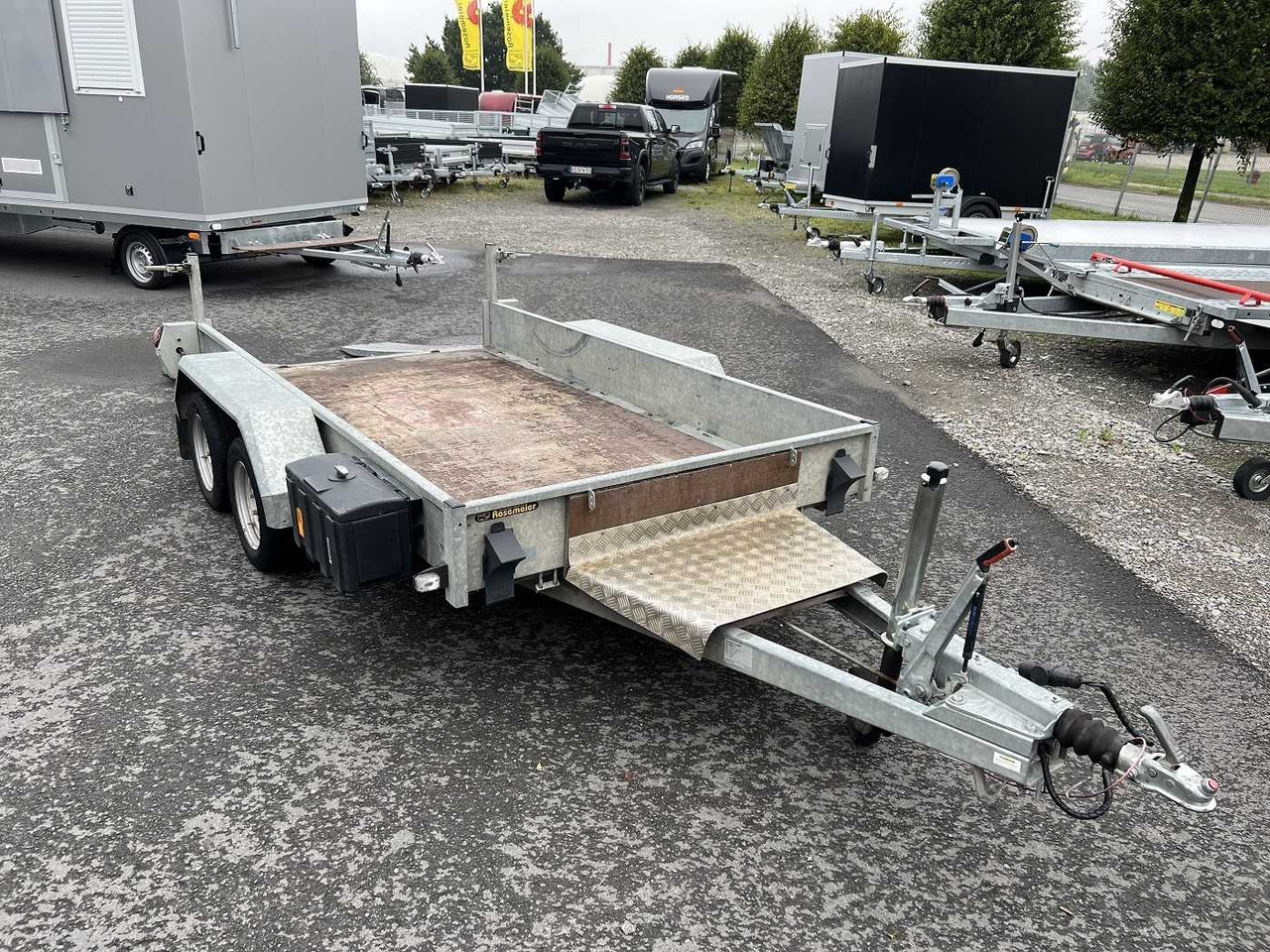 HUMBAUR HS-Senko TA Maschinentransporter - Celtniecības tehnikas piekabe: foto 3 HUMBAUR HS-Senko TA Maschinentransporter - Celtniecības tehnikas piekabe: foto 3