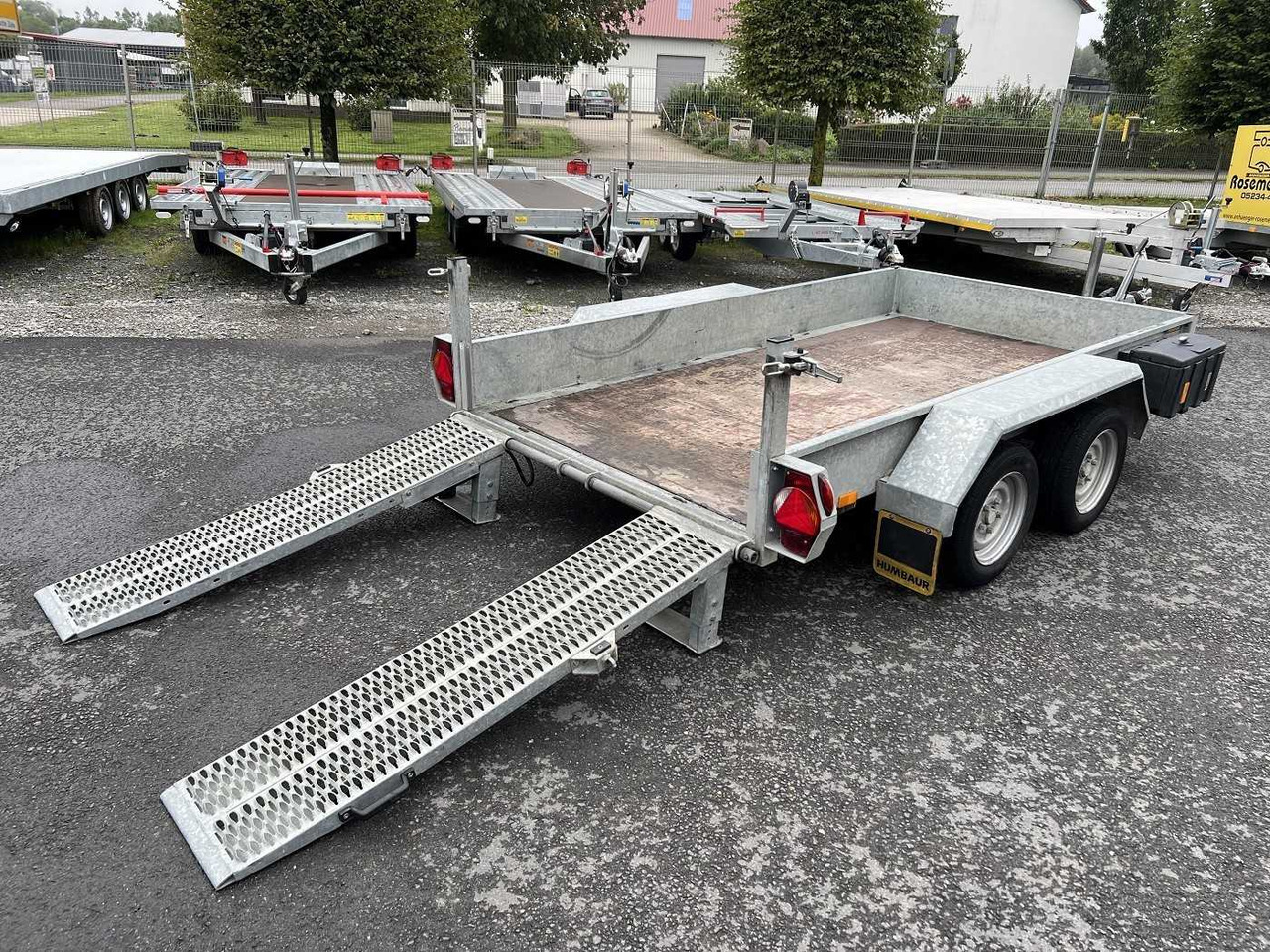 HUMBAUR HS-Senko TA Maschinentransporter - Celtniecības tehnikas piekabe: foto 2 HUMBAUR HS-Senko TA Maschinentransporter - Celtniecības tehnikas piekabe: foto 2
