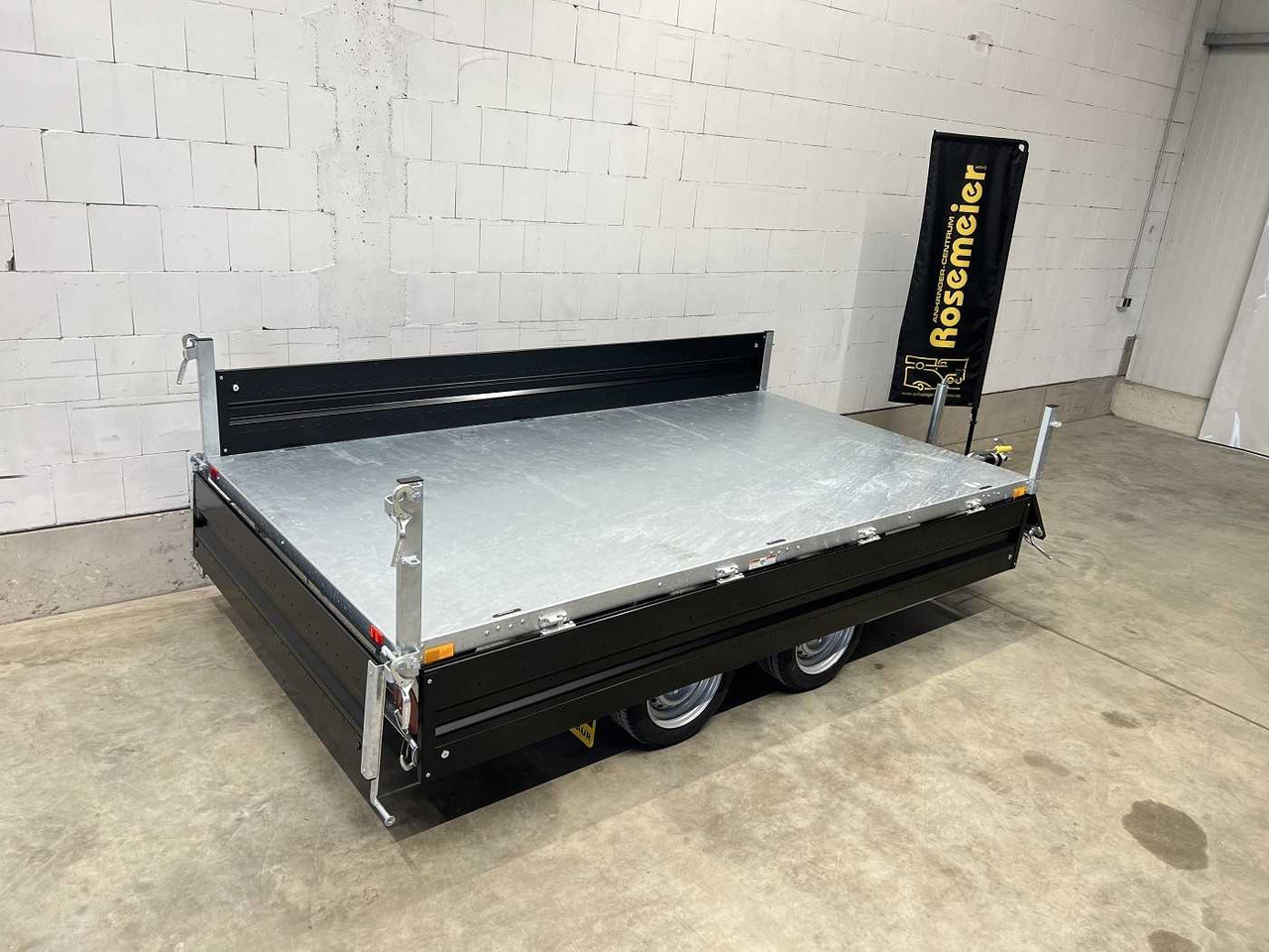 Jaunā Piekabe pašizgāzējs HUMBAUR HTK 3000.31 Stahl Black Dreiseitenkipper: foto 15