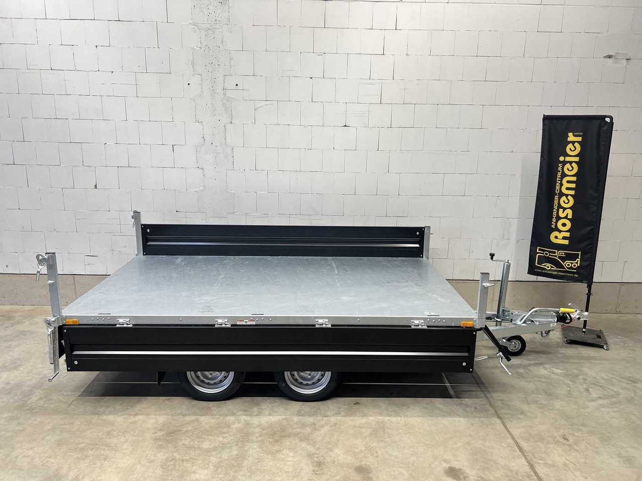 Jaunā Piekabe pašizgāzējs HUMBAUR HTK 3000.31 Stahl Black Dreiseitenkipper: foto 16
