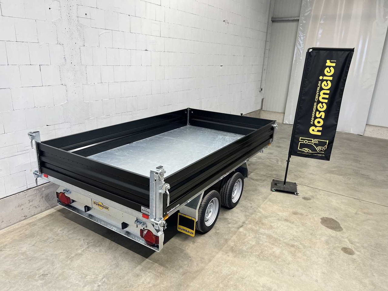Jaunā Piekabe pašizgāzējs HUMBAUR HTK 3000.31 Stahl Black Dreiseitenkipper: foto 8