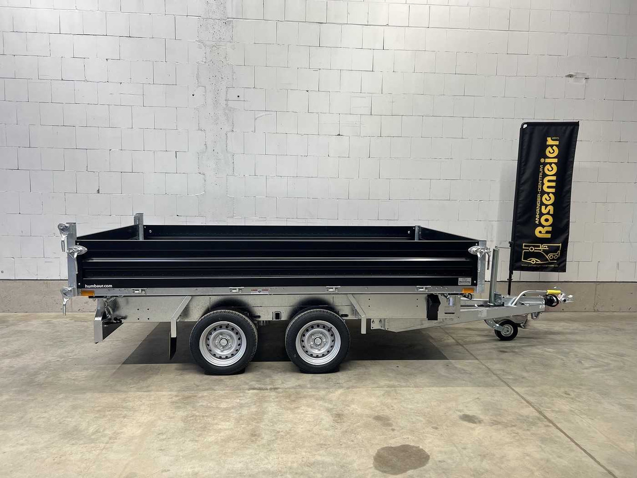 Jaunā Piekabe pašizgāzējs HUMBAUR HTK 3000.31 Stahl Black Dreiseitenkipper: foto 6