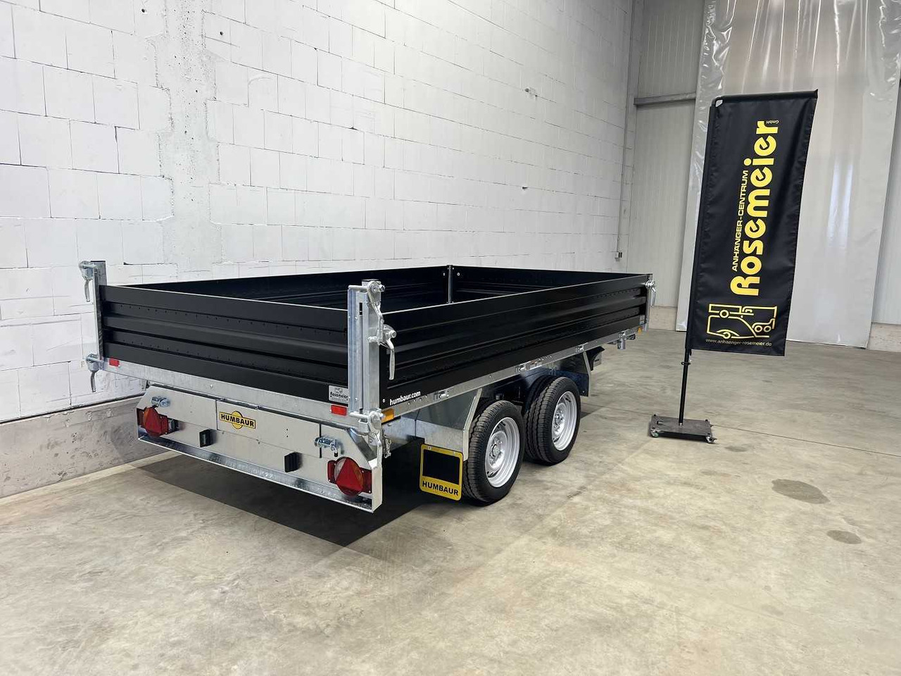 Jaunā Piekabe pašizgāzējs HUMBAUR HTK 3000.31 Stahl Black Dreiseitenkipper: foto 7