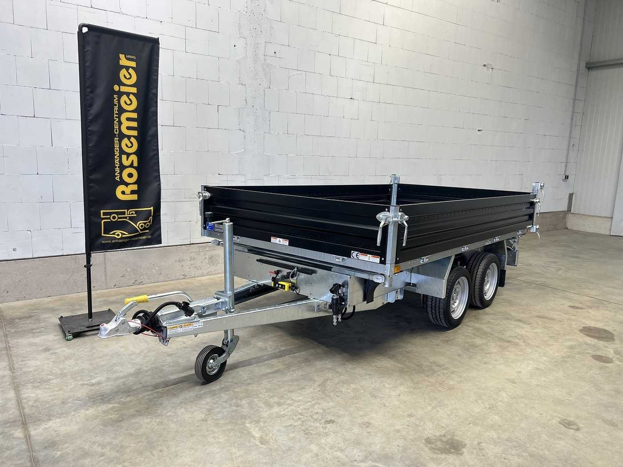 Jaunā Piekabe pašizgāzējs HUMBAUR HTK 3000.31 Stahl Black Dreiseitenkipper: foto 29