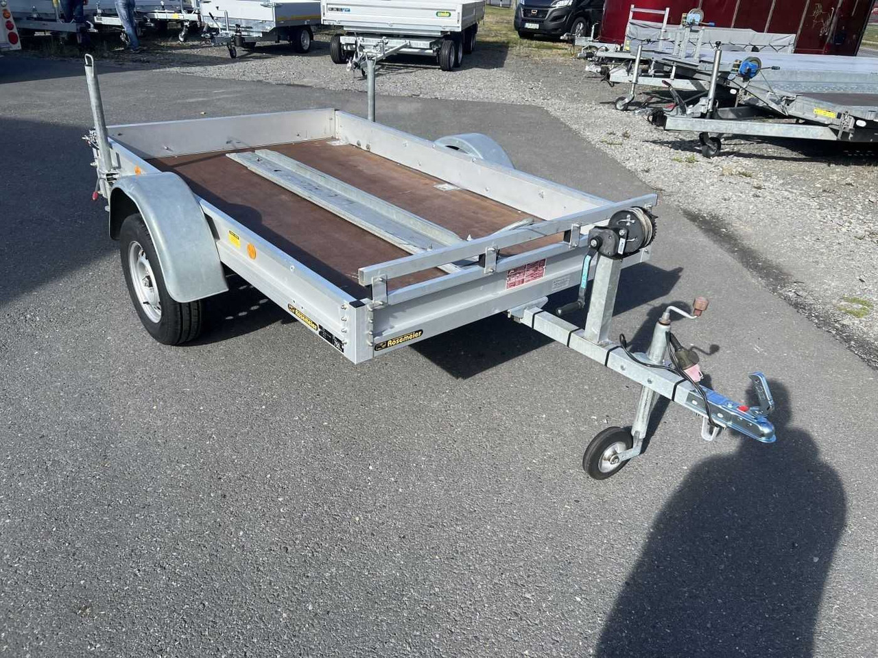 KOCH U750 N Kastenanhänger ungebremst - Motocikla piekabe: foto 1 KOCH U750 N Kastenanhänger ungebremst - Motocikla piekabe: foto 1