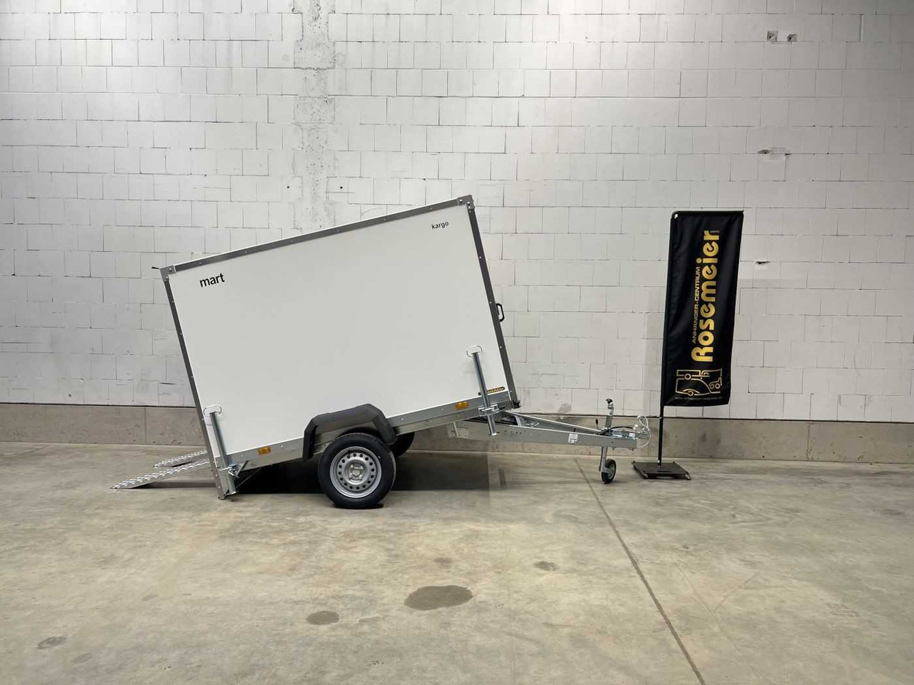 MARTZ Smart Kargo 232 0,75T Kofferanhänger - Motocikla piekabe: foto 1 MARTZ Smart Kargo 232 0,75T Kofferanhänger - Motocikla piekabe: foto 1