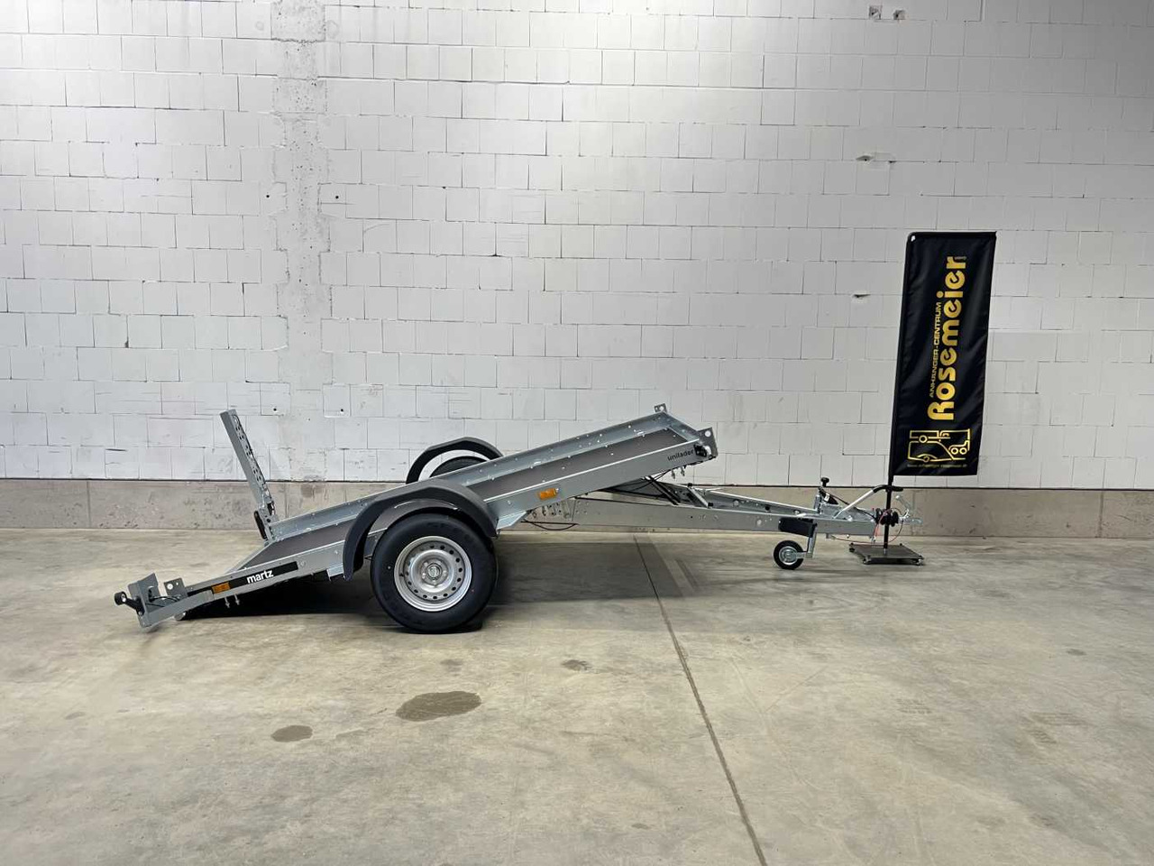 MARTZ Unilader 300 C 1,3T Motorradanhänger - Motocikla piekabe: foto 1 MARTZ Unilader 300 C 1,3T Motorradanhänger - Motocikla piekabe: foto 1