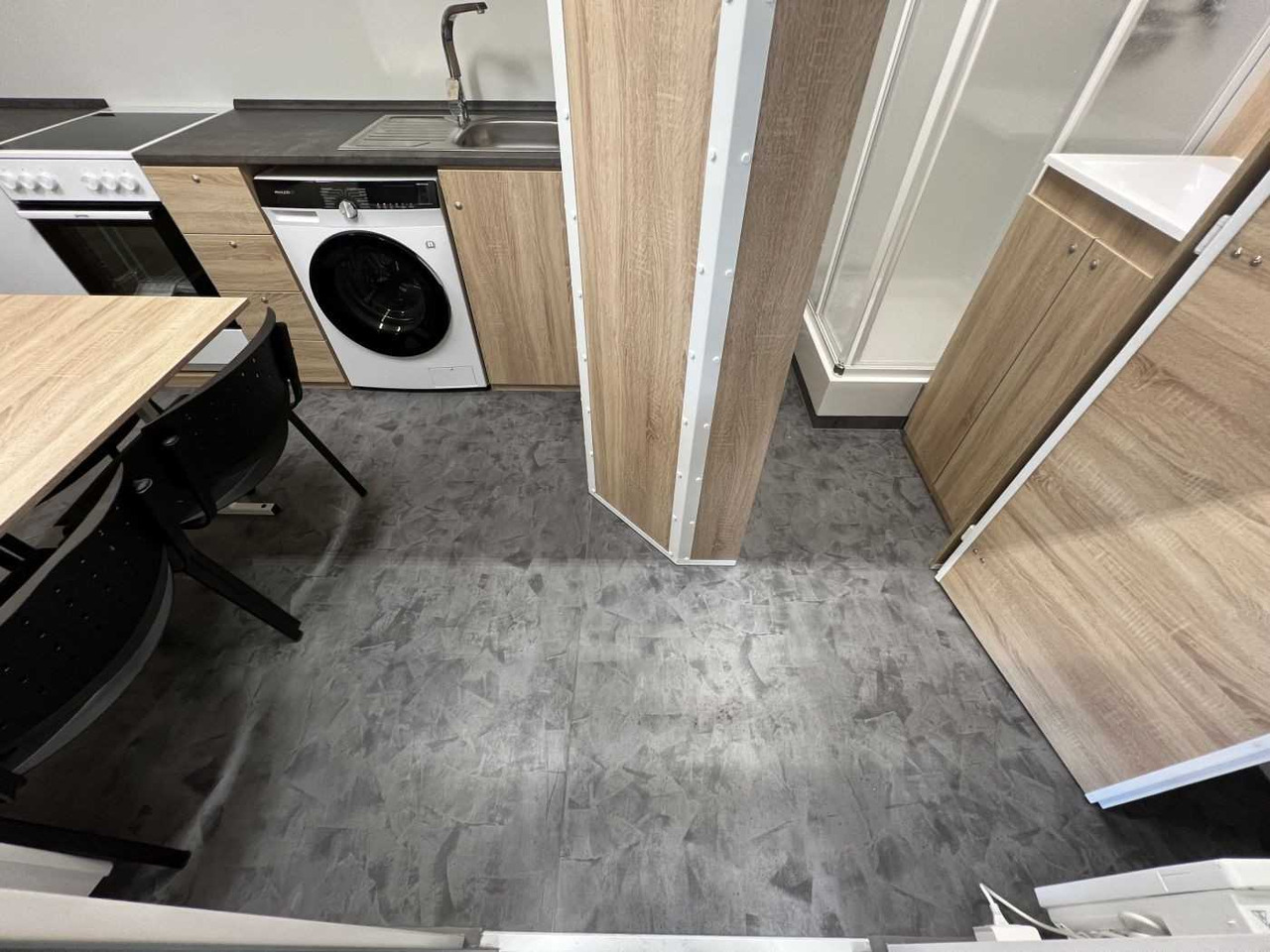 Jaunā Celtniecības konteiners, Piekabe ROSEMEIER VE MOBI 7344 Economy Mannschaftswagen: foto 6