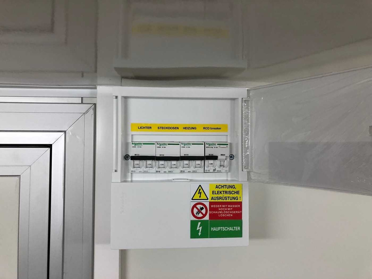 Jaunā Celtniecības konteiners, Piekabe ROSEMEIER VE Mobi 4200 WT Mannschaftswagen: foto 27