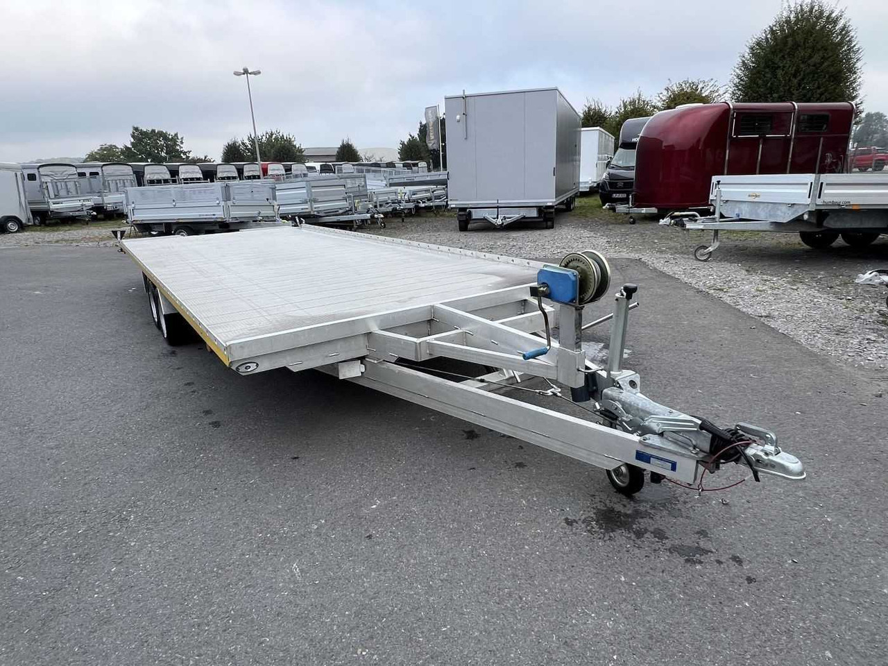 SCHARFEN Typ 13 Alu Autotransporter - Piekabe autovedējs: foto 5 SCHARFEN Typ 13 Alu Autotransporter - Piekabe autovedējs: foto 5