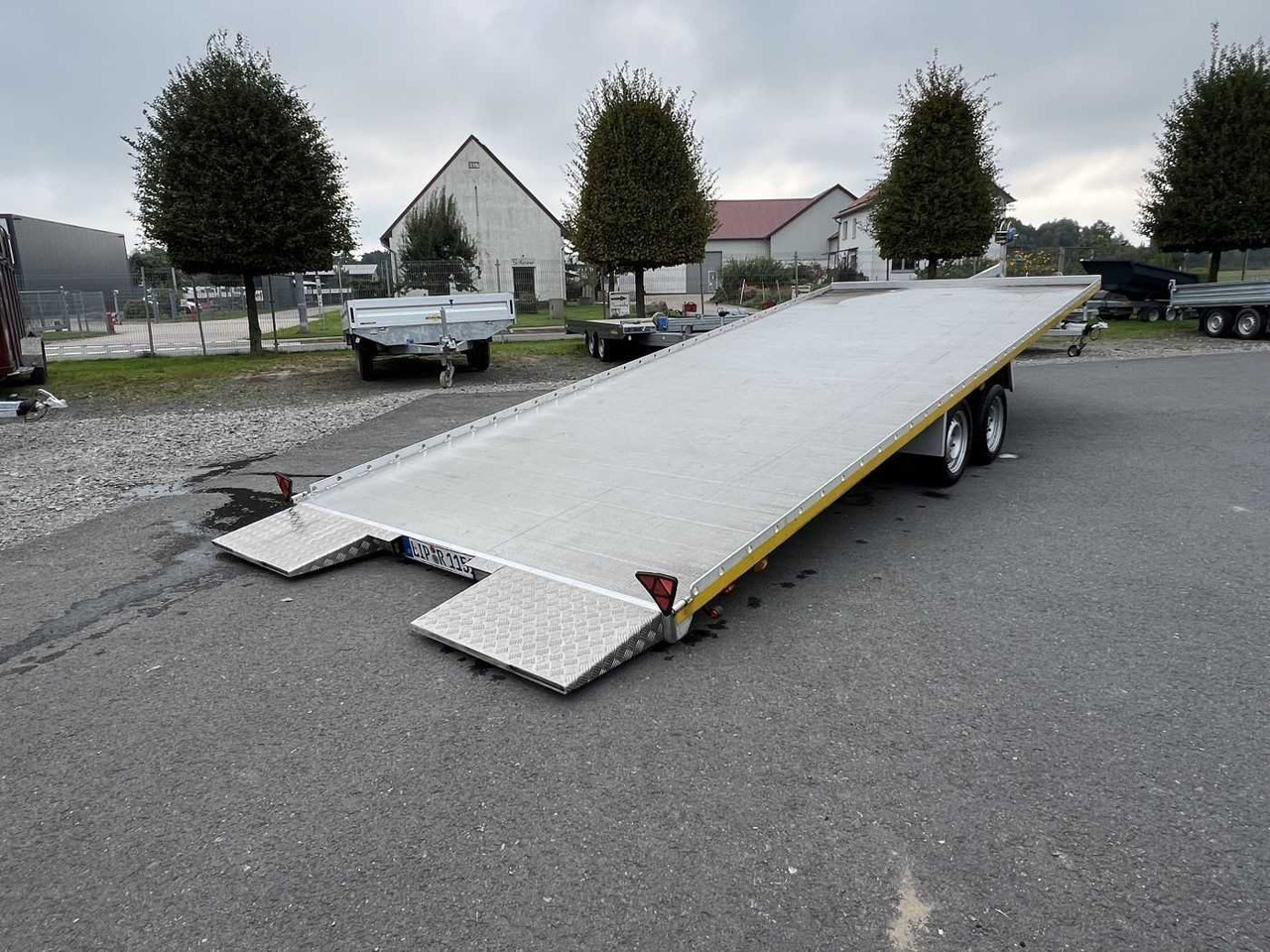 SCHARFEN Typ 13 Alu Autotransporter - Piekabe autovedējs: foto 2 SCHARFEN Typ 13 Alu Autotransporter - Piekabe autovedējs: foto 2