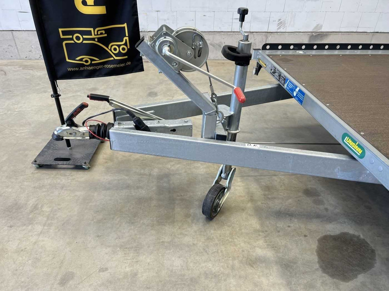 Jaunā Celtniecības tehnikas piekabe UNSINN UF 3617-13 Maschinentransporter: foto 20 Jaunā Celtniecības tehnikas piekabe UNSINN UF 3617-13 Maschinentransporter: foto 20