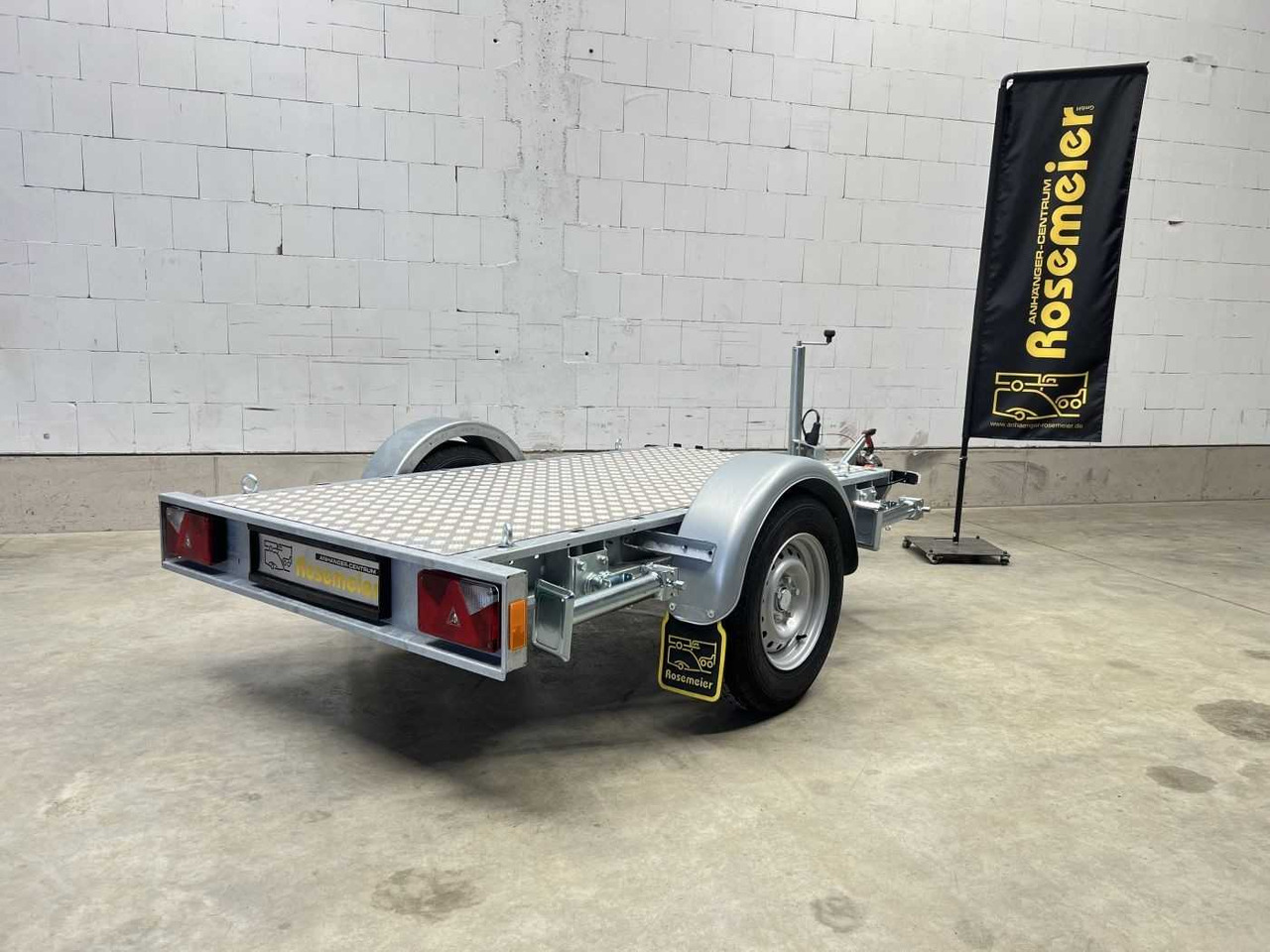 VEZEKO Generator 1-Achser Motorradanhänger - Motocikla piekabe: foto 5 VEZEKO Generator 1-Achser Motorradanhänger - Motocikla piekabe: foto 5