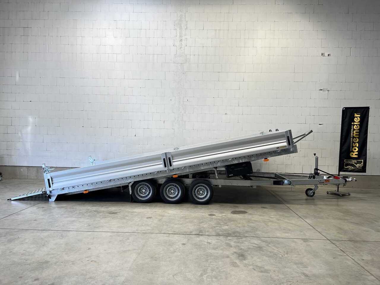 VEZEKO Jumbo W 35.51 Tridem Maschinentransporter - Celtniecības tehnikas piekabe: foto 1 VEZEKO Jumbo W 35.51 Tridem Maschinentransporter - Celtniecības tehnikas piekabe: foto 1