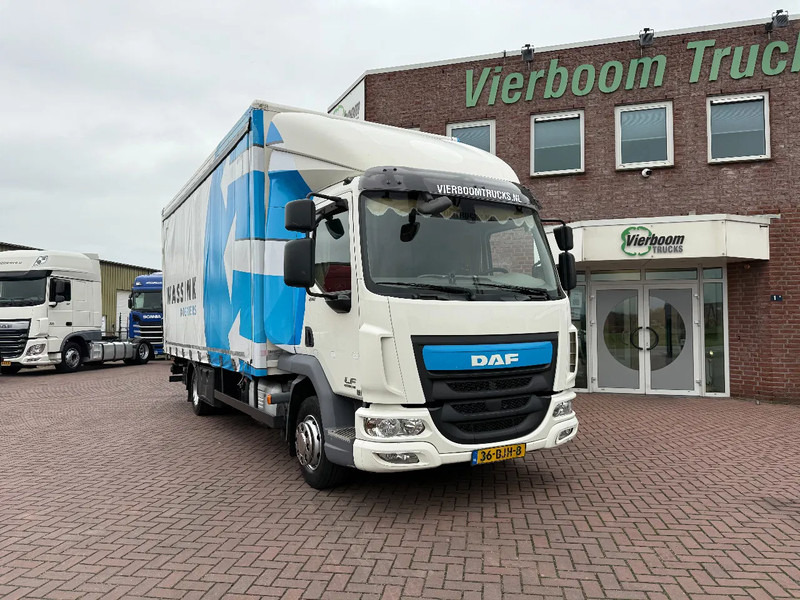 DAF LF 210 LF210 4X2 / Slaapcabine / 11.990KG / D'hollandia 1.50KG / DAF dealer onderhoud - Kravas automašīna ar slēgto virsbūvi: foto 1 DAF LF 210 LF210 4X2 / Slaapcabine / 11.990KG / D'hollandia 1.50KG / DAF dealer onderhoud - Kravas automašīna ar slēgto virsbūvi: foto 1