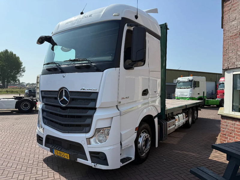 Mercedes-Benz Actros Actros 2542LL 6X2 BDF with platform - Konteineru vedējs/ Kravas automašīna ar noņemamā virsbūve: foto 2 Mercedes-Benz Actros Actros 2542LL 6X2 BDF with platform - Konteineru vedējs/ Kravas automašīna ar noņemamā virsbūve: foto 2