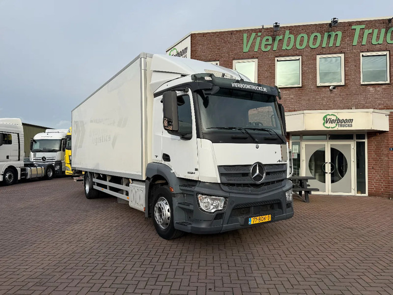 Mercedes-Benz Antos Antos 1824L mit 8.5m Isokoffer / 1.500kg Ladebordwand / Euro6 / Holland Truck - Kravas automašīna ar slēgto virsbūvi: foto 1 Mercedes-Benz Antos Antos 1824L mit 8.5m Isokoffer / 1.500kg Ladebordwand / Euro6 / Holland Truck - Kravas automašīna ar slēgto virsbūvi: foto 1
