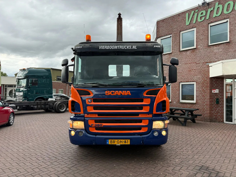 Scania P380 P380 6X2 mit Palfinger 20T Abrollkipper euro5 TUV BIS 6-2026 - Pacēlājs ar āķi: foto 4 Scania P380 P380 6X2 mit Palfinger 20T Abrollkipper euro5 TUV BIS 6-2026 - Pacēlājs ar āķi: foto 4