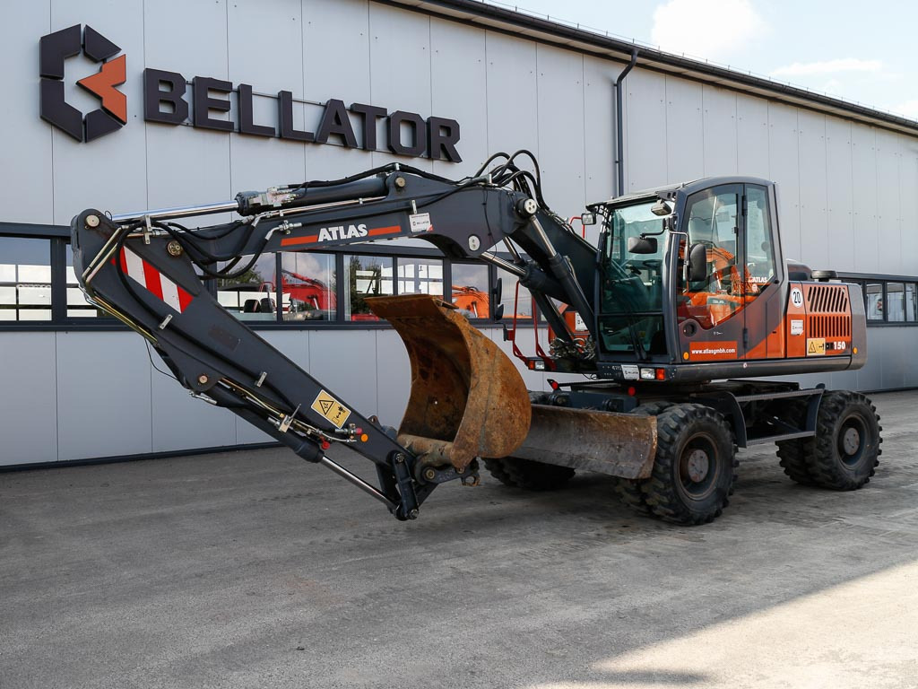 ATLAS 150W - Riteņu ekskavators: foto 2 ATLAS 150W - Riteņu ekskavators: foto 2