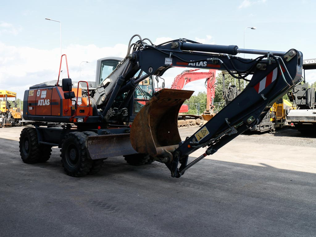 ATLAS 150W - Riteņu ekskavators: foto 4 ATLAS 150W - Riteņu ekskavators: foto 4