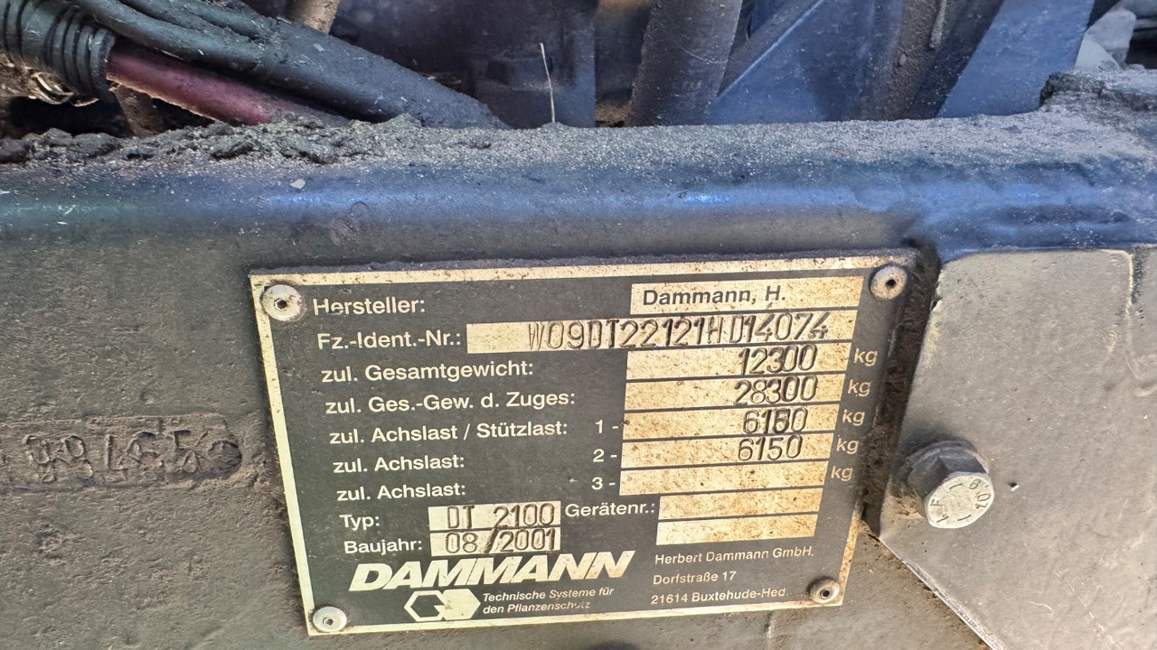 Dammann DTP 4036 ProfiClass in TOP Condition - Pašgājējmiglotājs: foto 3 Dammann DTP 4036 ProfiClass in TOP Condition - Pašgājējmiglotājs: foto 3
