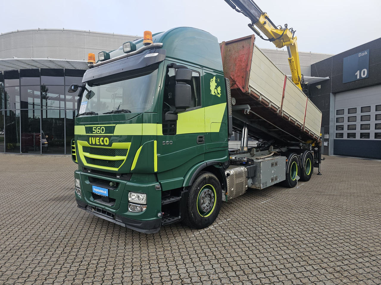 Iveco Stralis 560 6x4 - Konteineru vedējs/ Kravas automašīna ar noņemamā virsbūve, Kravas auto ar manipulatoru: foto 1 Iveco Stralis 560 6x4 - Konteineru vedējs/ Kravas automašīna ar noņemamā virsbūve, Kravas auto ar manipulatoru: foto 1