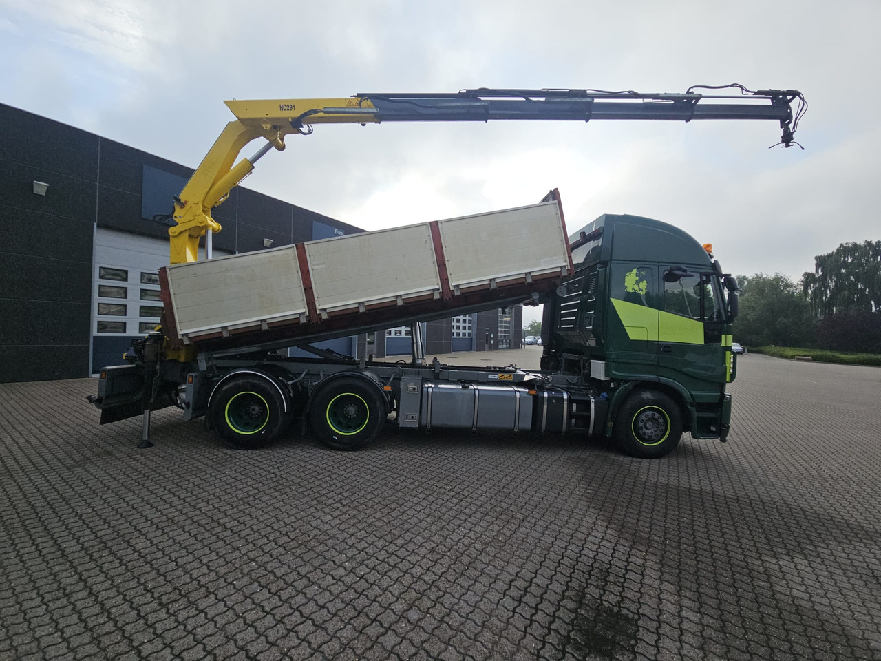Iveco Stralis 560 6x4 - Konteineru vedējs/ Kravas automašīna ar noņemamā virsbūve, Kravas auto ar manipulatoru: foto 4 Iveco Stralis 560 6x4 - Konteineru vedējs/ Kravas automašīna ar noņemamā virsbūve, Kravas auto ar manipulatoru: foto 4