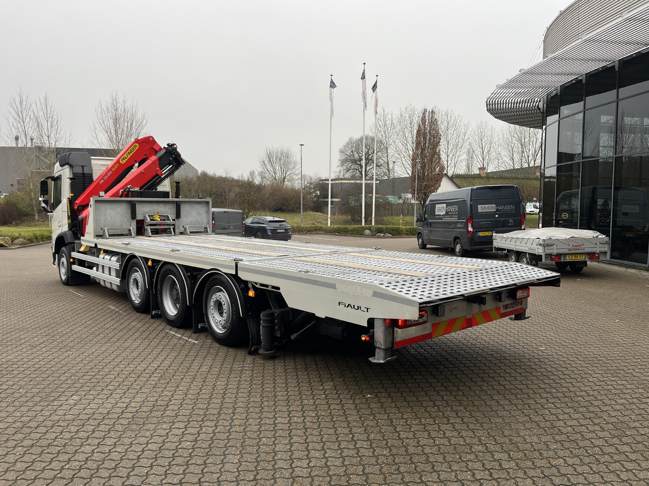 Volvo FM500 - Autovedējs, Kravas auto ar manipulatoru: foto 4 Volvo FM500 - Autovedējs, Kravas auto ar manipulatoru: foto 4