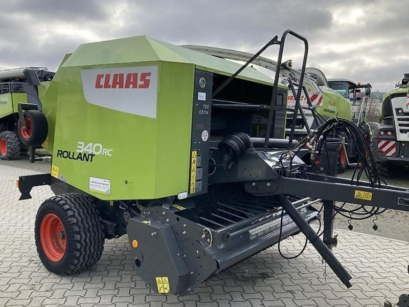 CLAAS ROLLANT 340 RC - Rituļu prese, Ruļļu ietinējs: foto 1 CLAAS ROLLANT 340 RC - Rituļu prese, Ruļļu ietinējs: foto 1