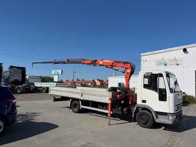 Iveco ML 75 E Pritsche mit Atlas Ladekran 60.1 - Bortu kravas automašīna/ Platforma, Kravas auto ar manipulatoru: foto 2 Iveco ML 75 E Pritsche mit Atlas Ladekran 60.1 - Bortu kravas automašīna/ Platforma, Kravas auto ar manipulatoru: foto 2