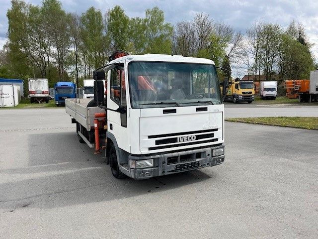 Iveco ML 75 E Pritsche mit Atlas Ladekran 60.1 - Bortu kravas automašīna/ Platforma, Kravas auto ar manipulatoru: foto 5 Iveco ML 75 E Pritsche mit Atlas Ladekran 60.1 - Bortu kravas automašīna/ Platforma, Kravas auto ar manipulatoru: foto 5