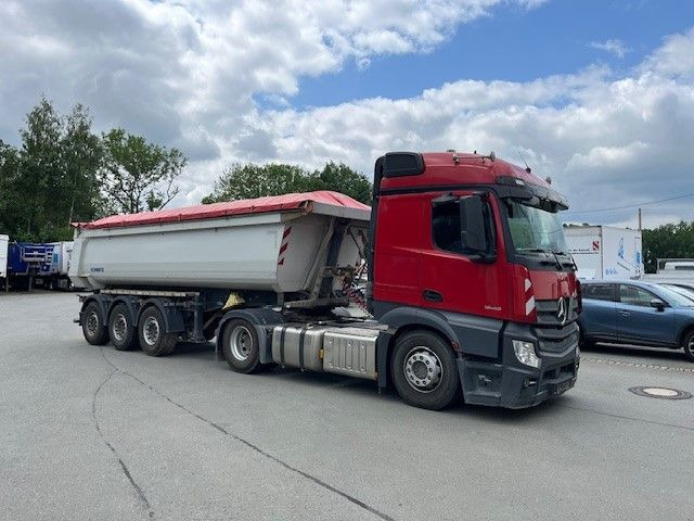 Schmitz Cargobull SKI 24 SL7,5 Stahlmulde elektrisches Verdeck TOP - Puspiekabe pašizgāzējs: foto 4 Schmitz Cargobull SKI 24 SL7,5 Stahlmulde elektrisches Verdeck TOP - Puspiekabe pašizgāzējs: foto 4