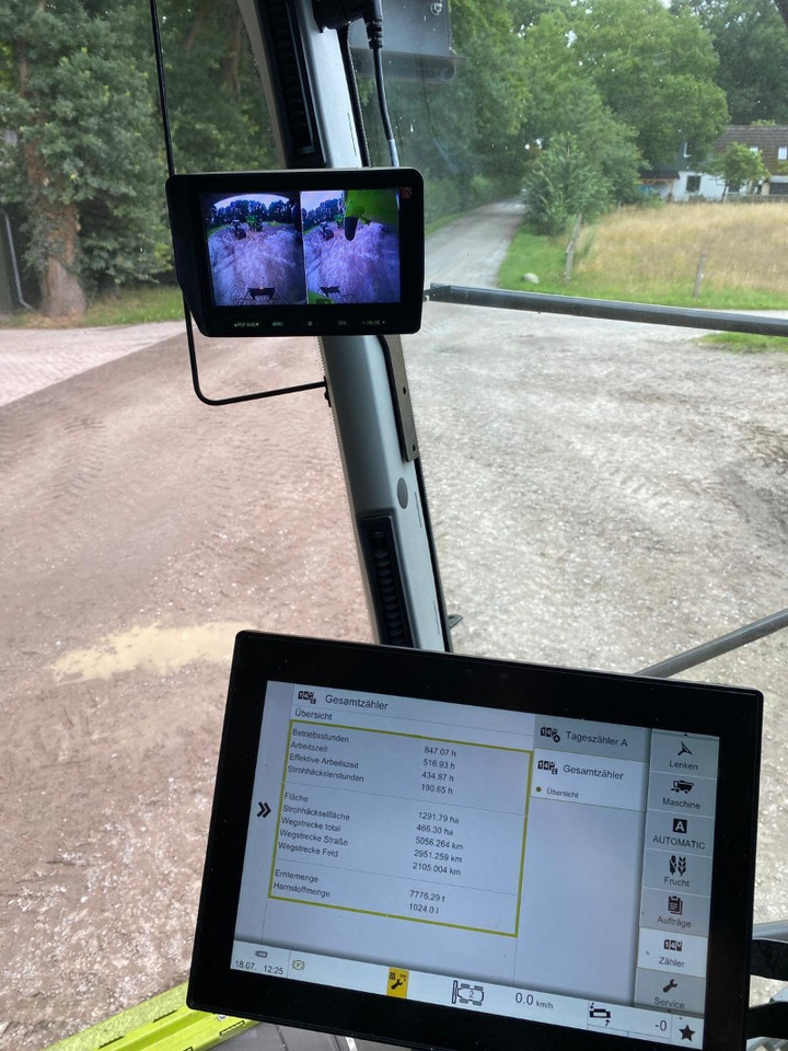 CLAAS Lexion 6800 mit Vario 930 Schneidwerk - Labības kombains: foto 5 CLAAS Lexion 6800 mit Vario 930 Schneidwerk - Labības kombains: foto 5