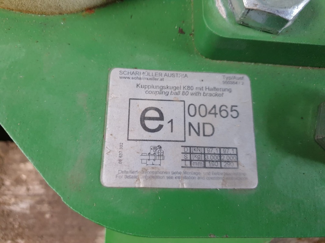 John Deere AUSZIEHBARE K80 / PASSEND AN 6R - Traktors: foto 1 John Deere AUSZIEHBARE K80 / PASSEND AN 6R - Traktors: foto 1