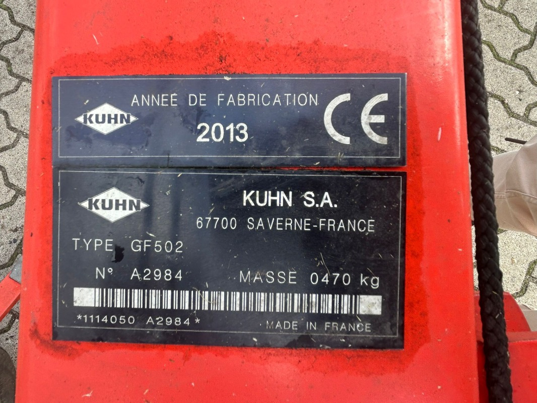 Kuhn GF 502 - Vālotājs/ Ārdītājs: foto 2 Kuhn GF 502 - Vālotājs/ Ārdītājs: foto 2