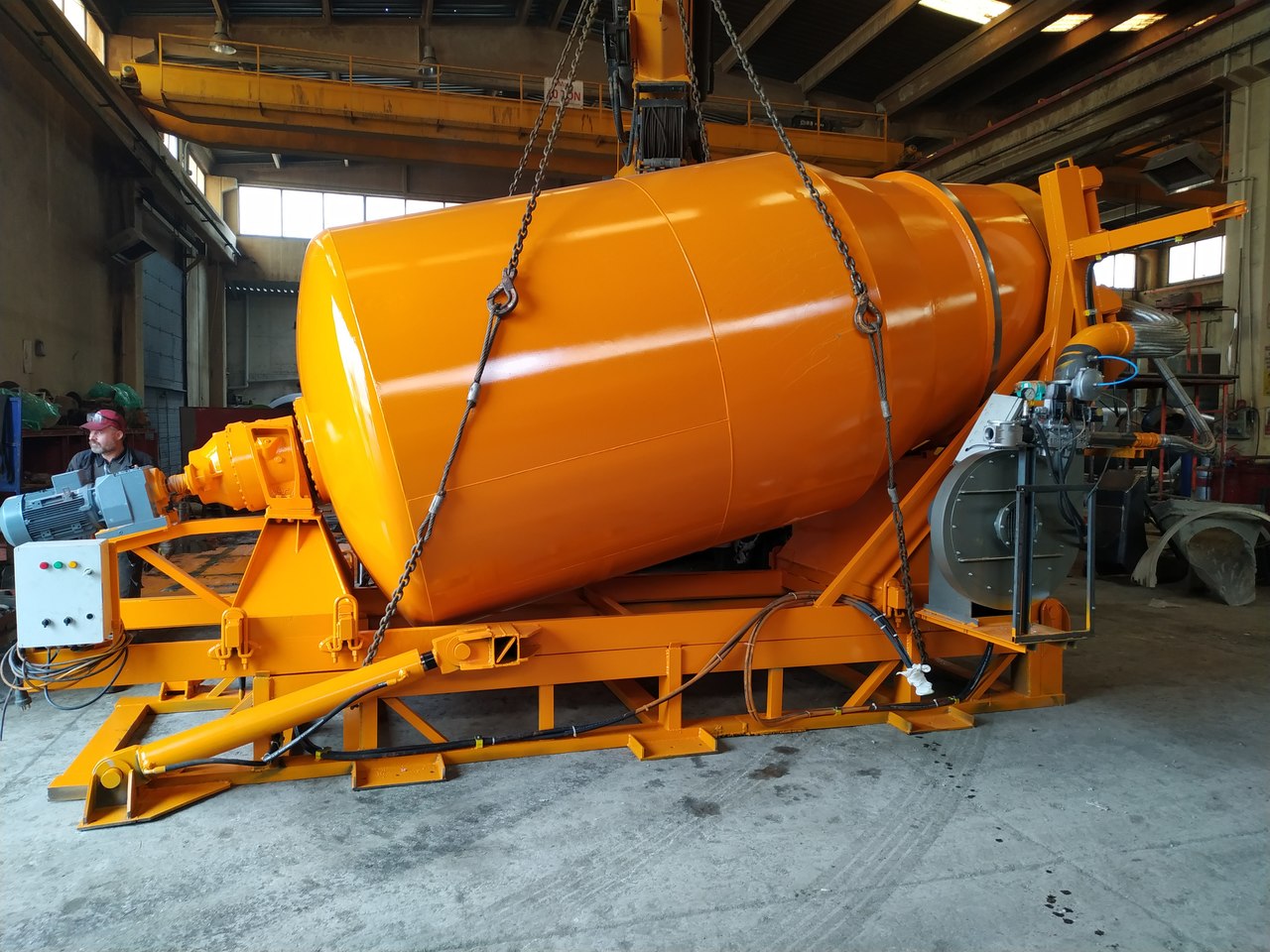 NT MAKINA ALUMINUM MELTING MIXER - Maisītāja rotējošais cilindrs: foto 4 NT MAKINA ALUMINUM MELTING MIXER - Maisītāja rotējošais cilindrs: foto 4