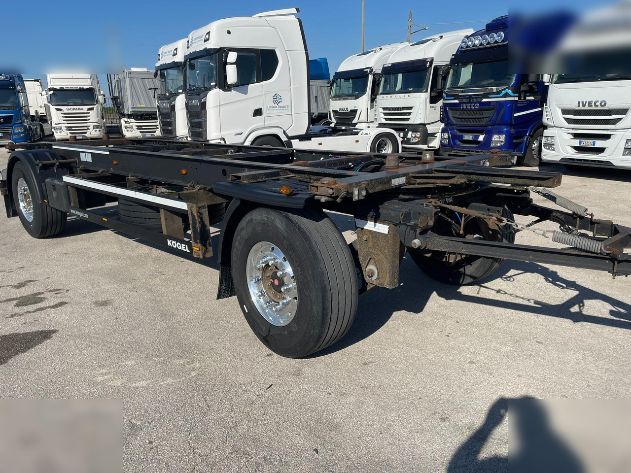 KÖGEL  - Piekabe noņemamā virsbūve/ Konteineru vedējs: foto 2 KÖGEL  - Piekabe noņemamā virsbūve/ Konteineru vedējs: foto 2