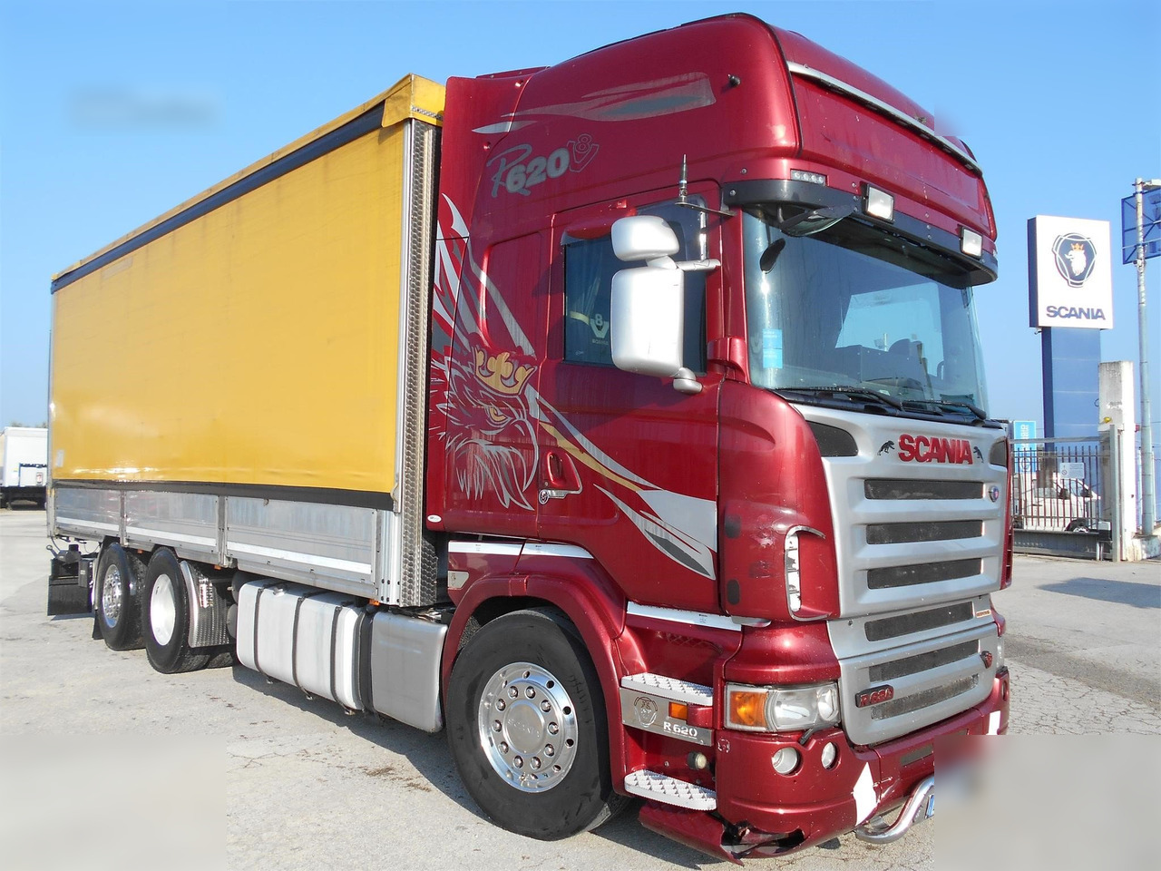SCANIA R620 - Kravas automašīna ar tentu: foto 2 SCANIA R620 - Kravas automašīna ar tentu: foto 2