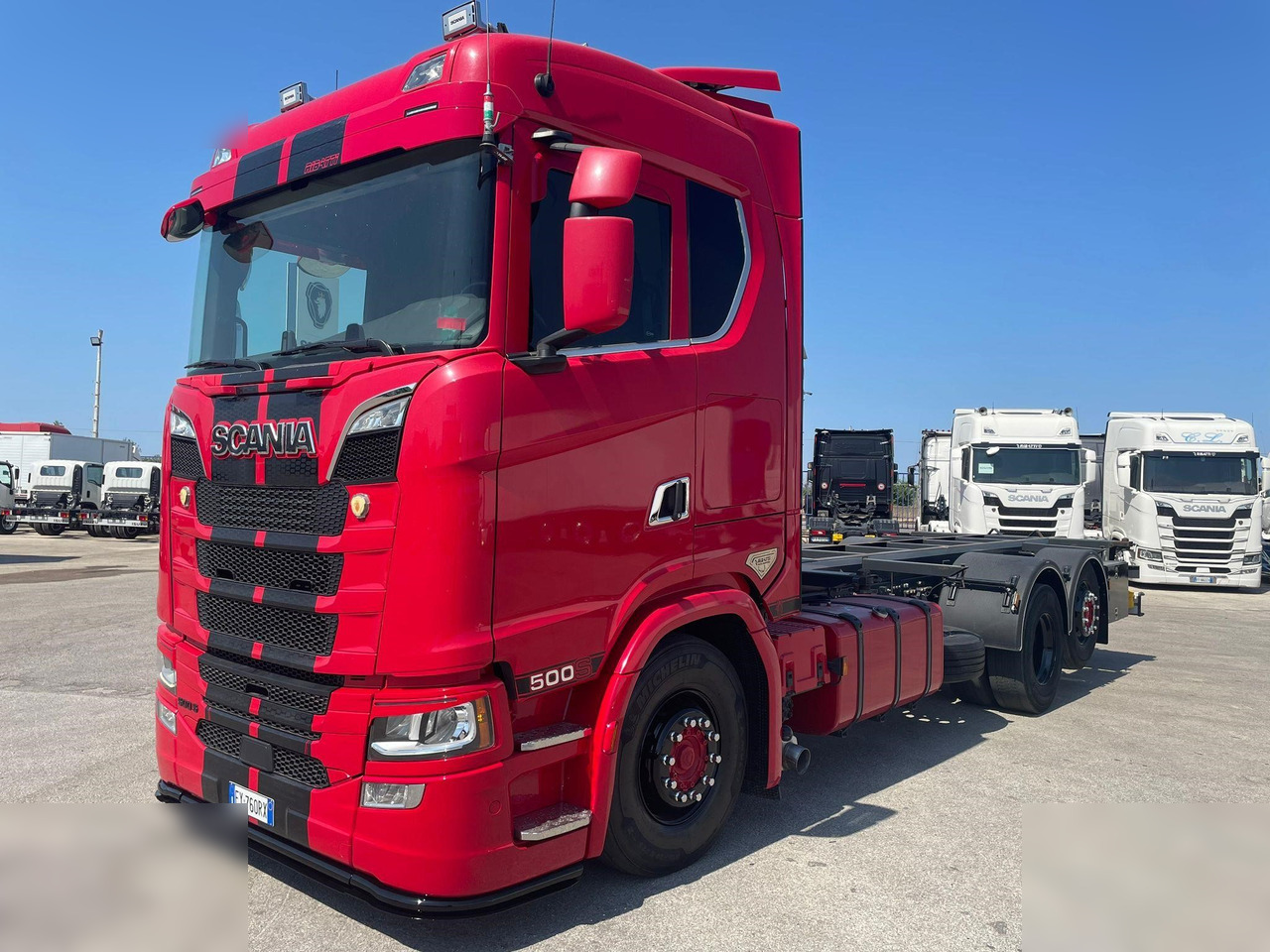 SCANIA S500 - Konteineru vedējs/ Kravas automašīna ar noņemamā virsbūve: foto 2 SCANIA S500 - Konteineru vedējs/ Kravas automašīna ar noņemamā virsbūve: foto 2