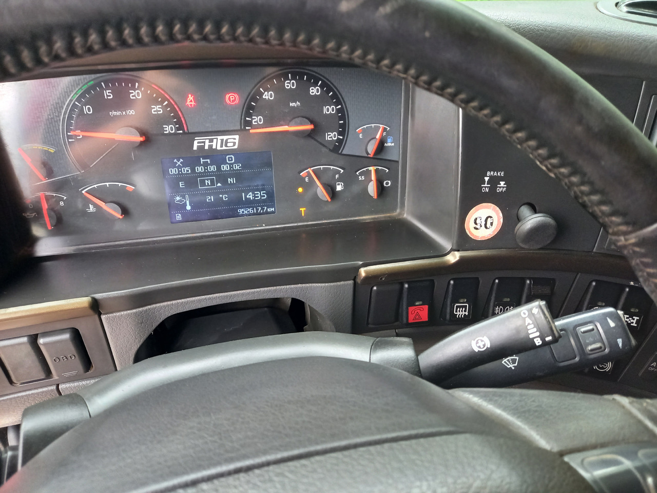 Vilcējs VOLVO FH 16, 6x4, 700, HÜDRAULIKA: foto 38