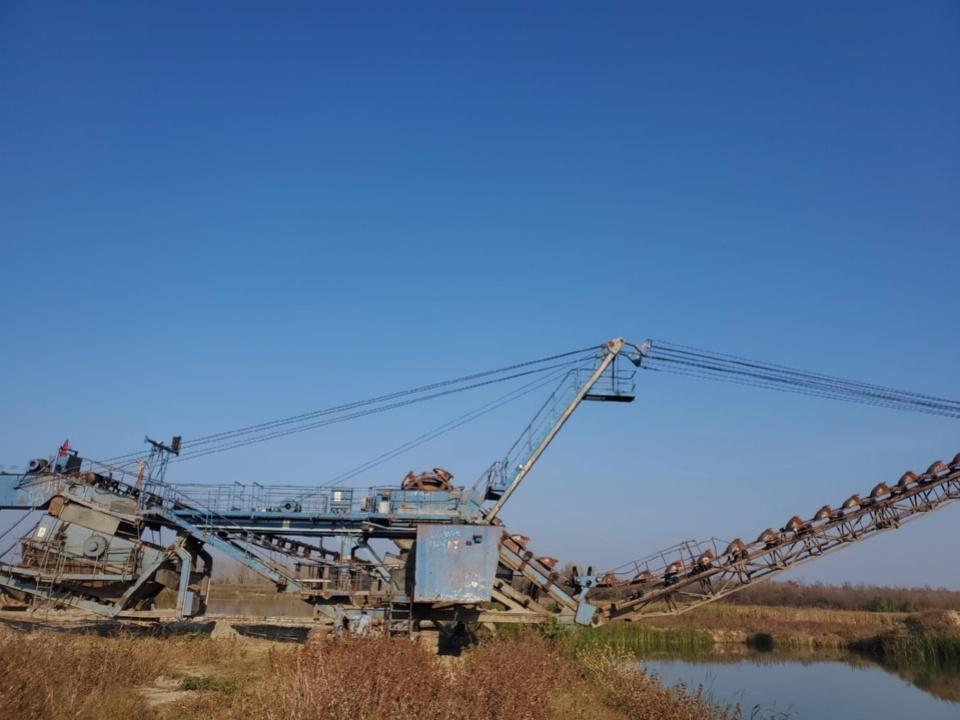 180 t Eimerkettenbagger auf Raupenfahrwerk - Dragline ekskavators: foto 2 180 t Eimerkettenbagger auf Raupenfahrwerk - Dragline ekskavators: foto 2