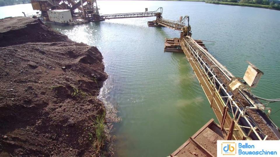 Ekskavators-amfībijs Fiebig Schwimmbagger 5m3 https://youtu.be/vkiHuGN-L1o: foto 13